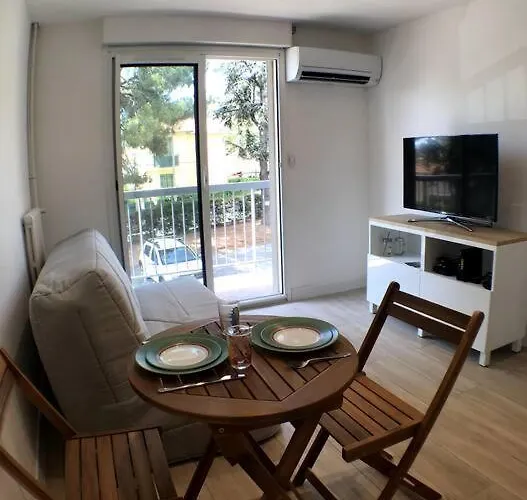Nice Bas Cimiez- Coquet F1, Climatisee, Parking